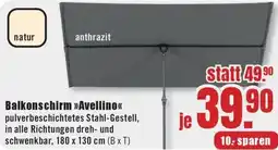 B1 Discount Baumarkt Balkonschirm Avellino Angebot