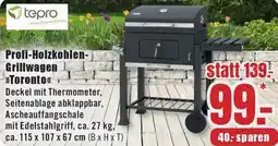 B1 Discount Baumarkt tepro Profi-Holzkohlen Grillwagen Toronto Angebot