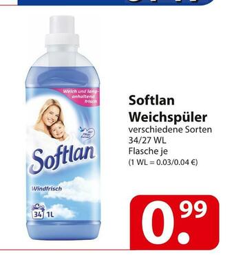 Famila Nord Ost Softlan weichspüler Angebot