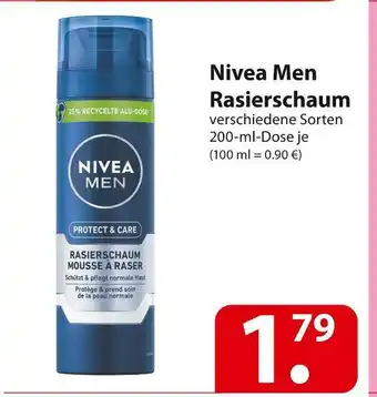 Famila Nord Ost Nivea men rasierschaum Angebot