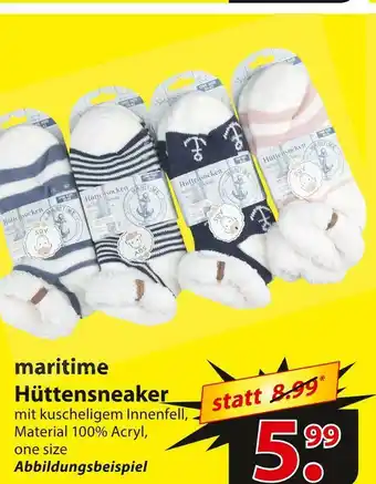 Famila Nord Ost Maritime hüttensneaker Angebot