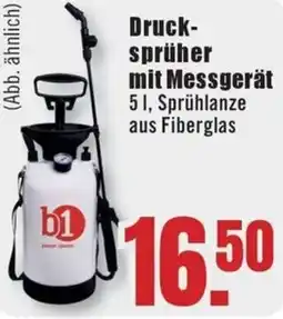 B1 Discount Baumarkt b1 Drucksprüher mit Messgerät Angebot