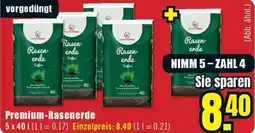B1 Discount Baumarkt Premium-Rasenerde Angebot