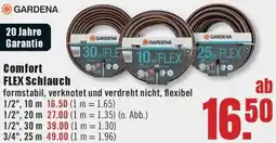 B1 Discount Baumarkt GARDENA Comfort FLEX Schlauch Angebot