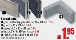 B1 Discount Baumarkt Rasenkante Angebot