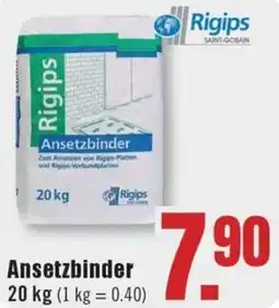 B1 Discount Baumarkt Rigips Ansetzbinder Angebot