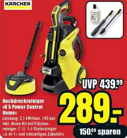 B1 Discount Baumarkt KARCHER Hochdruckreiniger K 5 Power Control Home Angebot