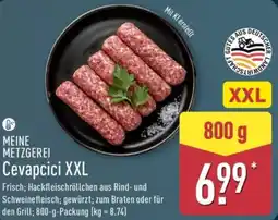 Aldi Nord MEINE METZGEREI Cevapcici XXL Angebot