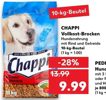 Kaufland Chappi Vollkost-Brocken 10-kg-Beutel Angebot