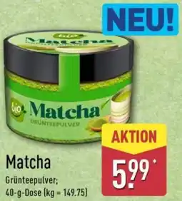 Aldi Nord Bio Matcha Angebot