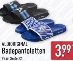 Aldi Nord ALDIORIGINAL Badepantoletten Angebot