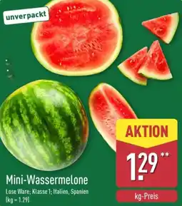 Aldi Nord Mini-Wassermelone Angebot