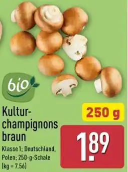 Aldi Nord Bio Kulturchampignons braun Angebot
