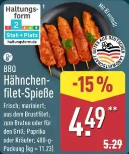 Aldi Nord BBQ Hähnchenfilet-Spieße Angebot