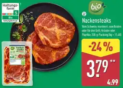 Aldi Nord Bio Nackensteaks Angebot