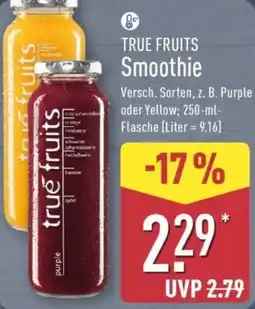 Aldi Nord TRUE FRUITS Smoothie Angebot
