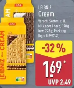 Aldi Nord LEIBNIZ Cream Angebot