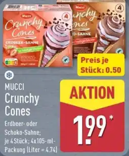 Aldi Nord MUCCI Crunchy Cones Angebot