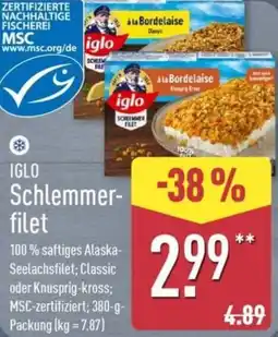 Aldi Nord IGLO Schlemmerfilet Angebot