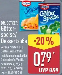 Aldi Nord DR. OETKER Götterspeise/ Dessertsoße Angebot