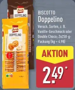 Aldi Nord BISCOTTO Doppelino Angebot