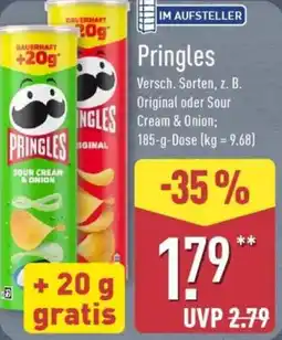 Aldi Nord Pringles Angebot