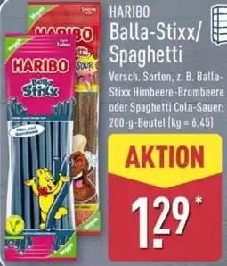 Aldi Nord HARIBO Balla-Stixx/ Spaghetti Angebot