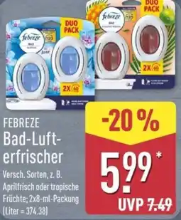 Aldi Nord FEBREZE Bad-Lufterfrischer Angebot