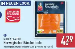 Aldi Nord GOLDEN SEAFOOD Norwegischer Räucherlachs Angebot