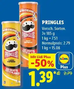 Lidl Pringles Angebot