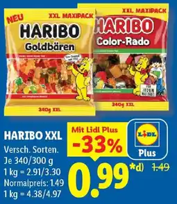 Lidl Haribo XXL Angebot