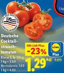 Lidl Deutsche Cocktailstrauchtomaten Angebot