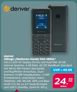 Netto Denver alltags-/senioren-handy fas-1880l Angebot