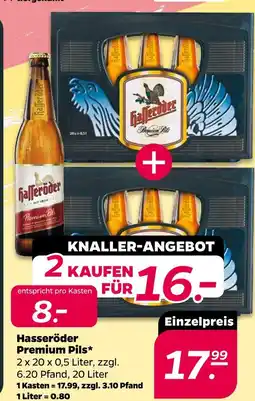 Netto Hasseröder premium pils Angebot