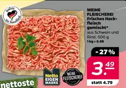 Netto Meine fleischerei frisches hackfleisch gemischt Angebot