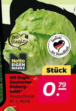 Netto Netto eigen marke go regio deutscher eisbergsalat Angebot