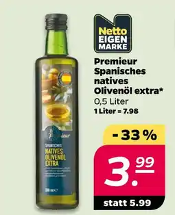 Netto Netto eigenmarke premieur spanisches natives olivenöl extra Angebot