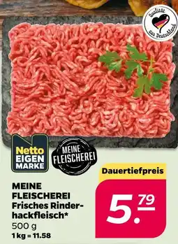 Netto Meine fleischerei frisches rinderhackfleisch Angebot