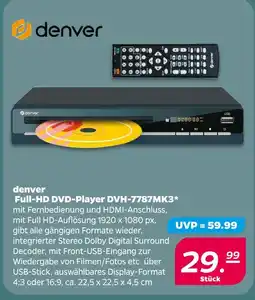 Netto Denver full-hd dvd-player dvh-7787mk3 Angebot