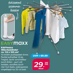 Netto Easymaxx wäscheständer Angebot