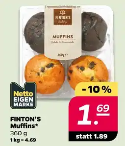 Netto Finton's muffins Angebot