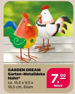 Netto Garden dream garten-metalldeko huhn Angebot