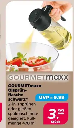 Netto Gourmetmaxx ölsprühflasche Angebot