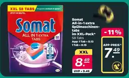 Netto Somat all-in-1 extra spülmaschinentabs Angebot
