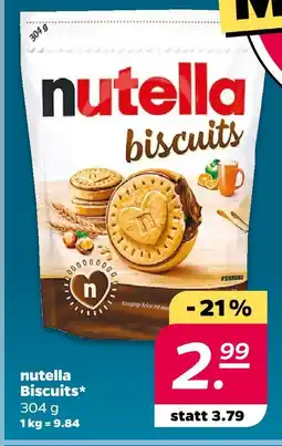 Netto Nutella biscuits Angebot