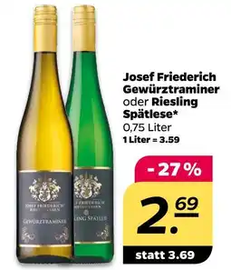 Netto Josef friederich gewürztraminer Angebot
