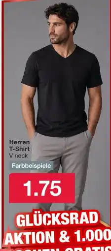 Woolworth Herren t-shirt v neck Angebot