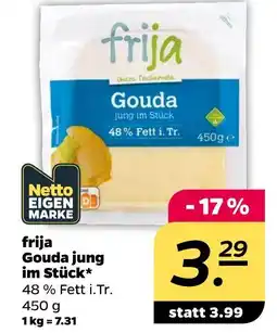 Netto Frija gouda jung Angebot