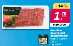 Netto Premieur salami edelgeschimmelt Angebot