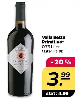 Netto Valla betta primitivo Angebot